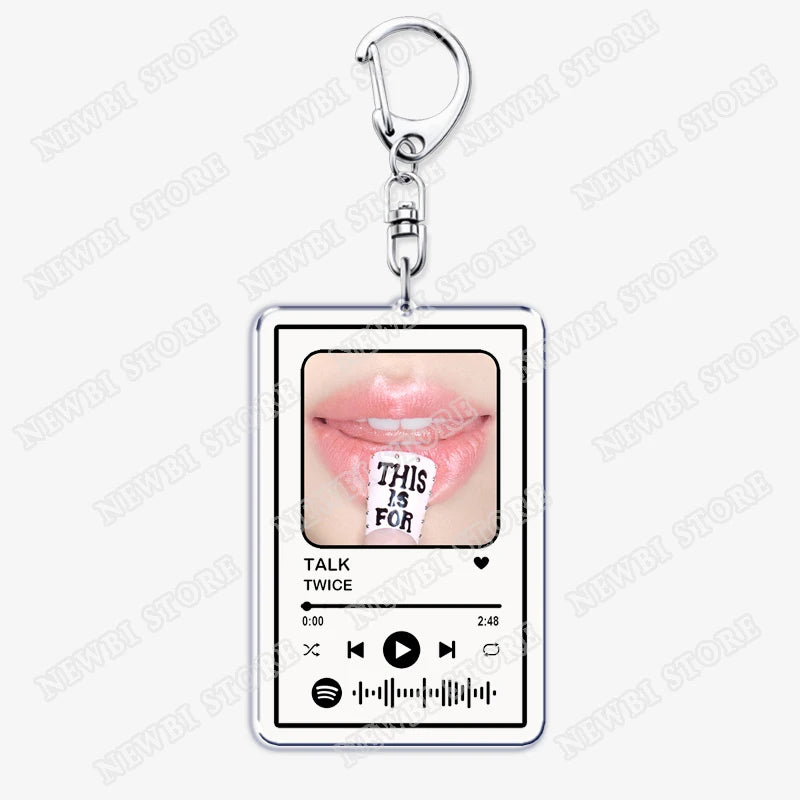 TWICE Album Inspired Acrylic Keychain