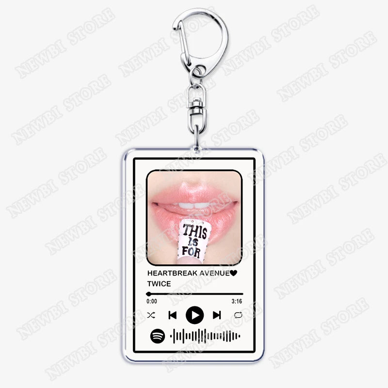 TWICE Album Inspired Acrylic Keychain