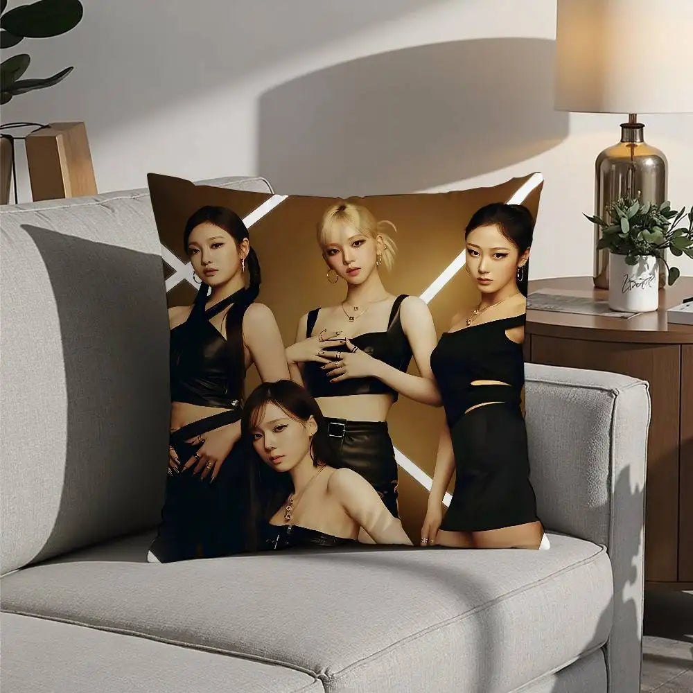 Aespa Double-Sided Decorative Pillow Cover