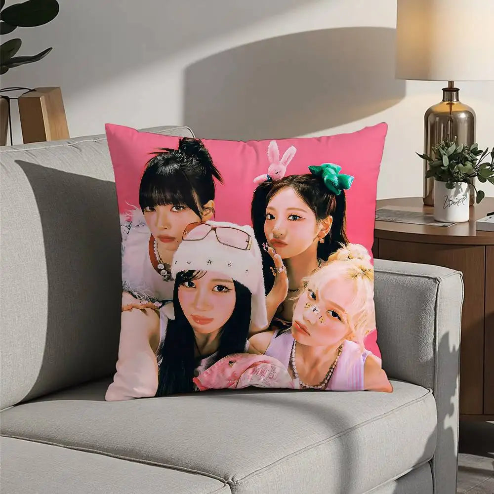 Aespa Double-Sided Decorative Pillow Cover