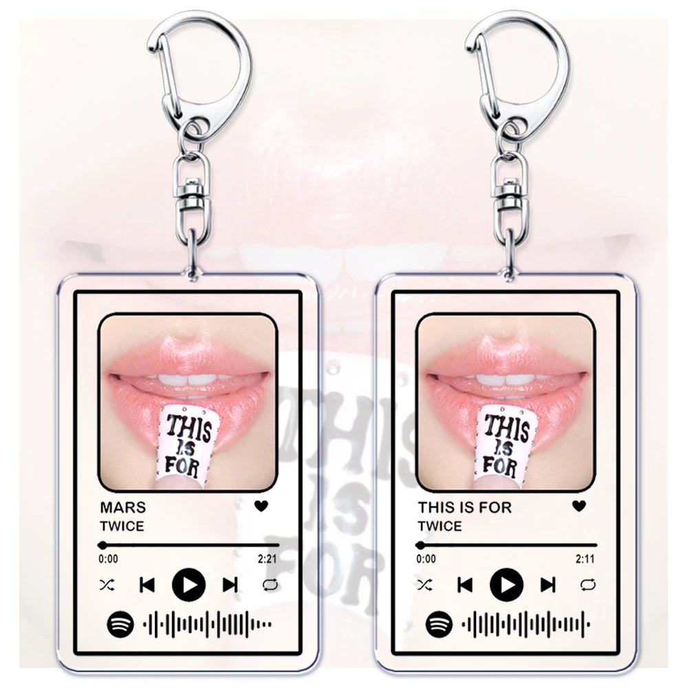 TWICE Album Inspired Acrylic Keychain