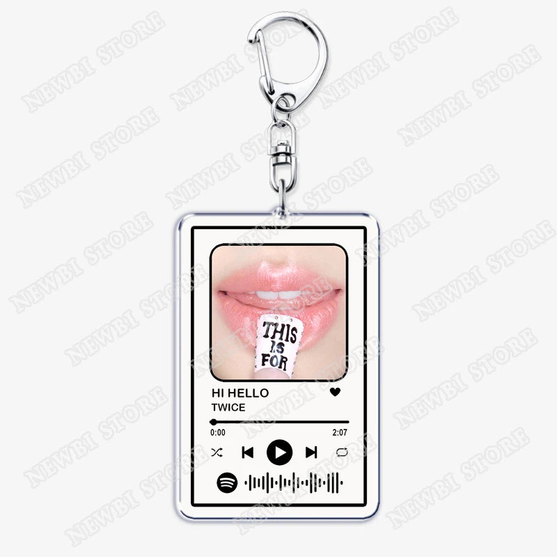 TWICE Album Inspired Acrylic Keychain