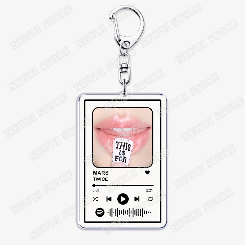 TWICE Album Inspired Acrylic Keychain