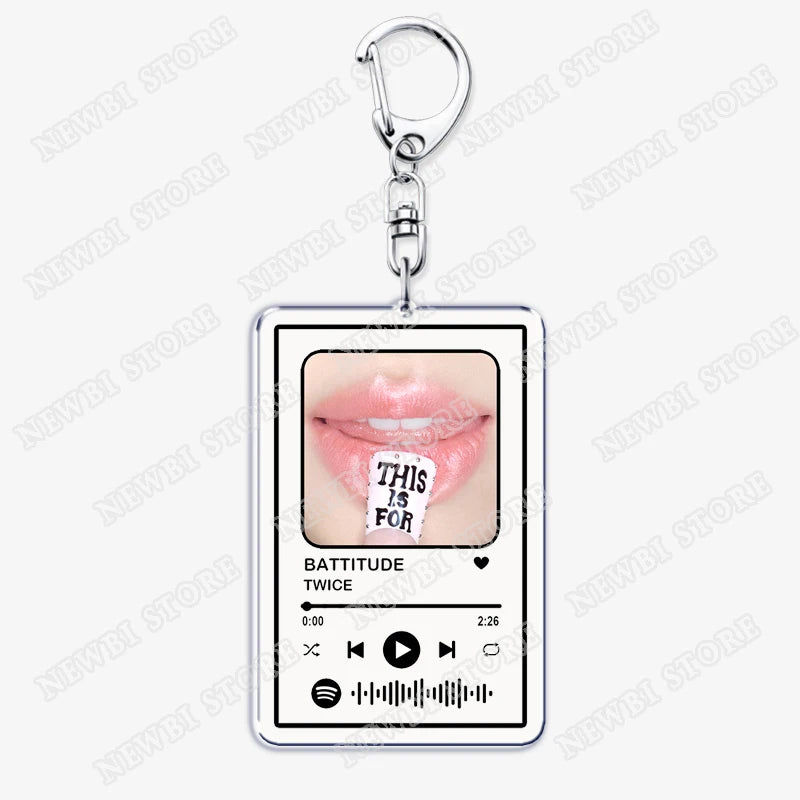 TWICE Album Inspired Acrylic Keychain