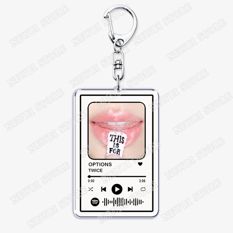 TWICE Album Inspired Acrylic Keychain