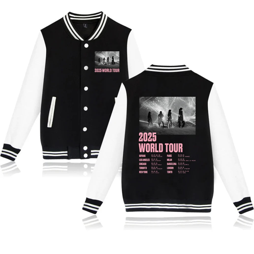 BLACKPINK 2025 World Tour Varsity Jacket