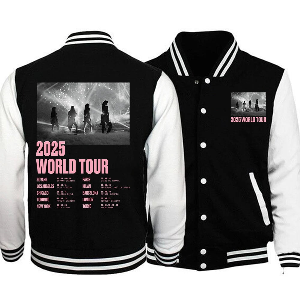 BLACKPINK 2025 World Tour Varsity Jacket