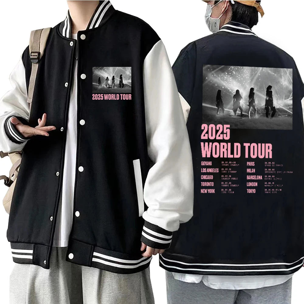 BLACKPINK 2025 World Tour Varsity Jacket