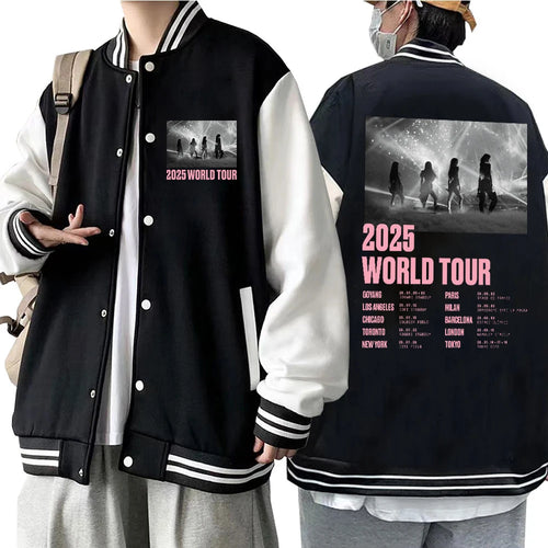BLACKPINK 2025 World Tour Varsity Jacket
