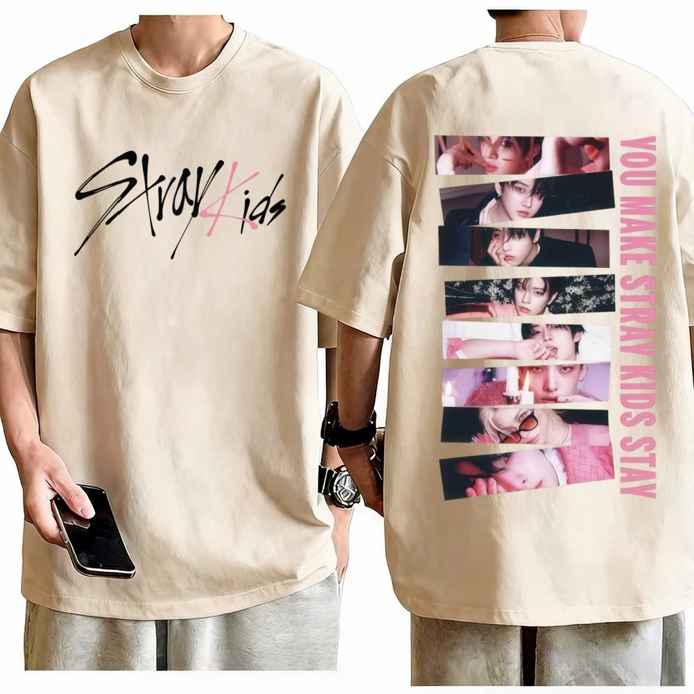 Stray Kids KARMA Double Sided Graphic T-Shirt