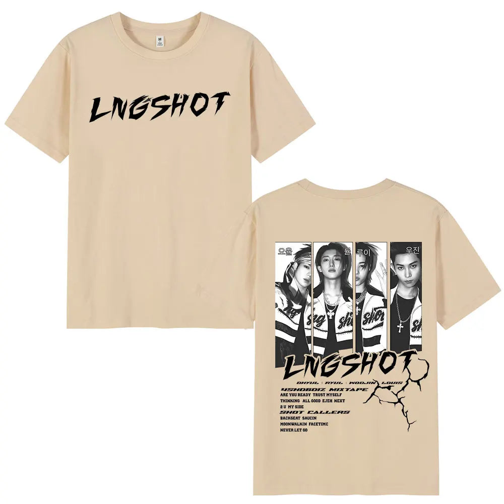 LONGSHOT K-Pop Graphic T-Shirt