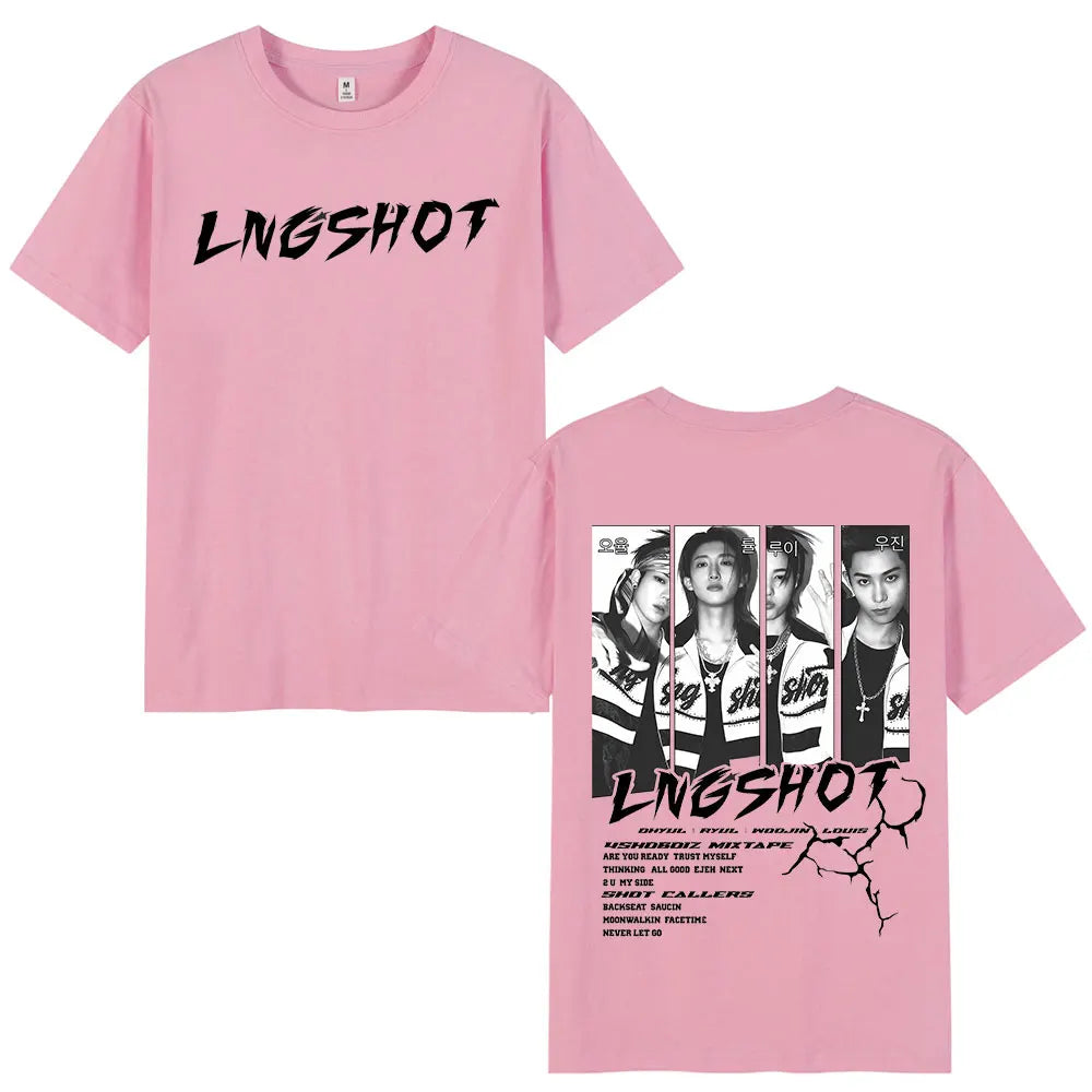 LONGSHOT K-Pop Graphic T-Shirt