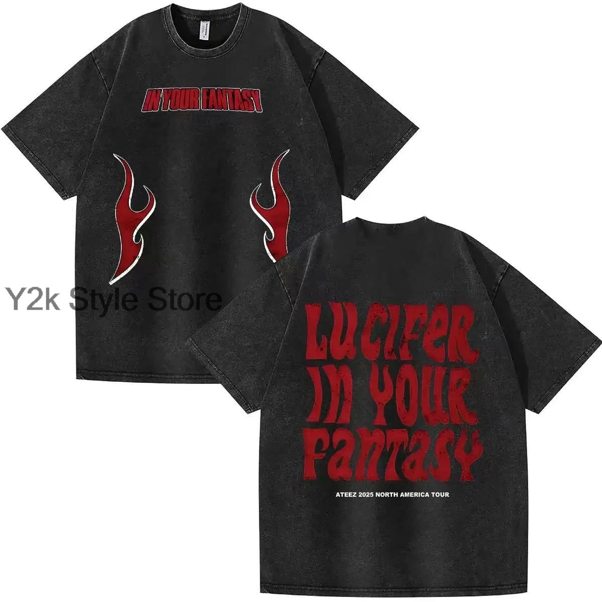 Ateez In Your Fantasy Tour T-shirt Fan Merch