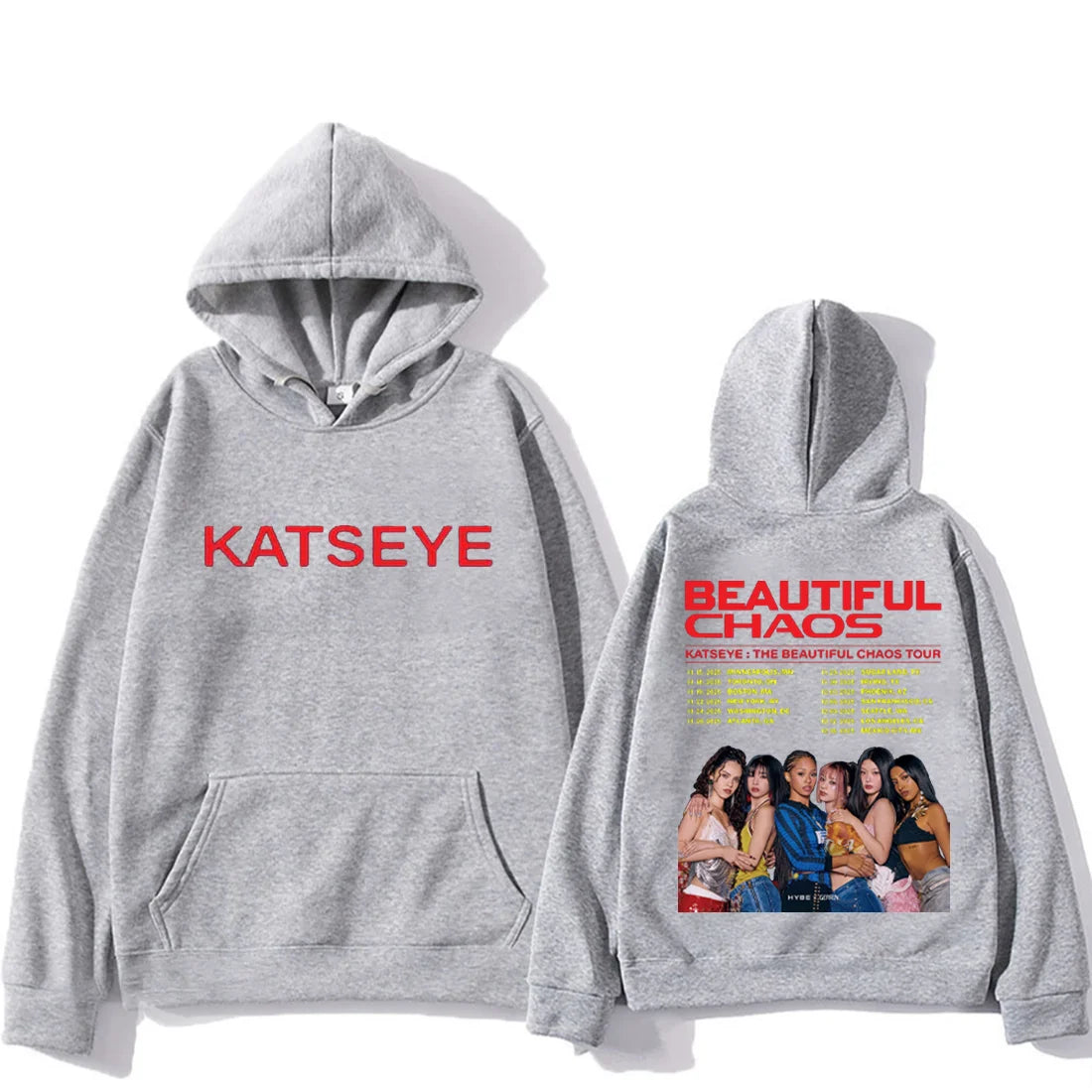 KATSEYE The Beautiful Chaos Tour Hoodie