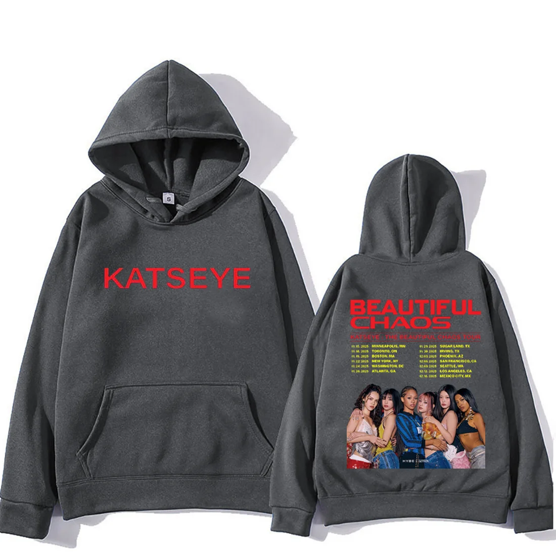 KATSEYE The Beautiful Chaos Tour Hoodie