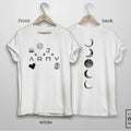 BTS ARMY Moon Phase Graphic T-Shirt