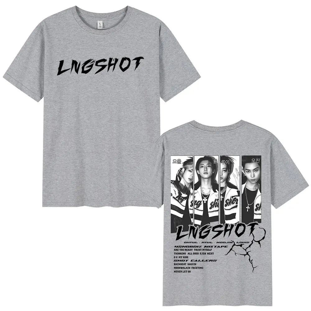 LONGSHOT K-Pop Graphic T-Shirt