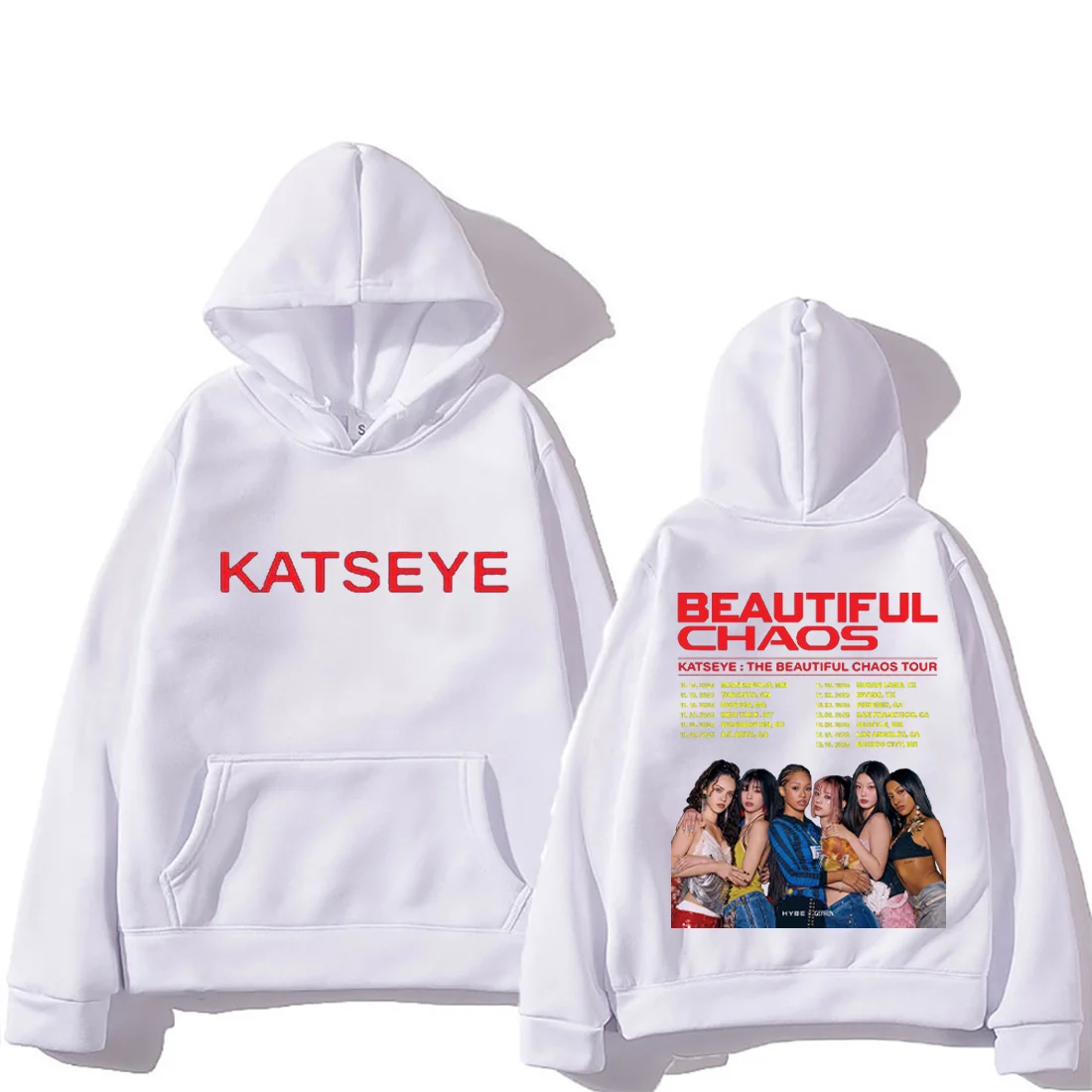 KATSEYE The Beautiful Chaos Tour Hoodie