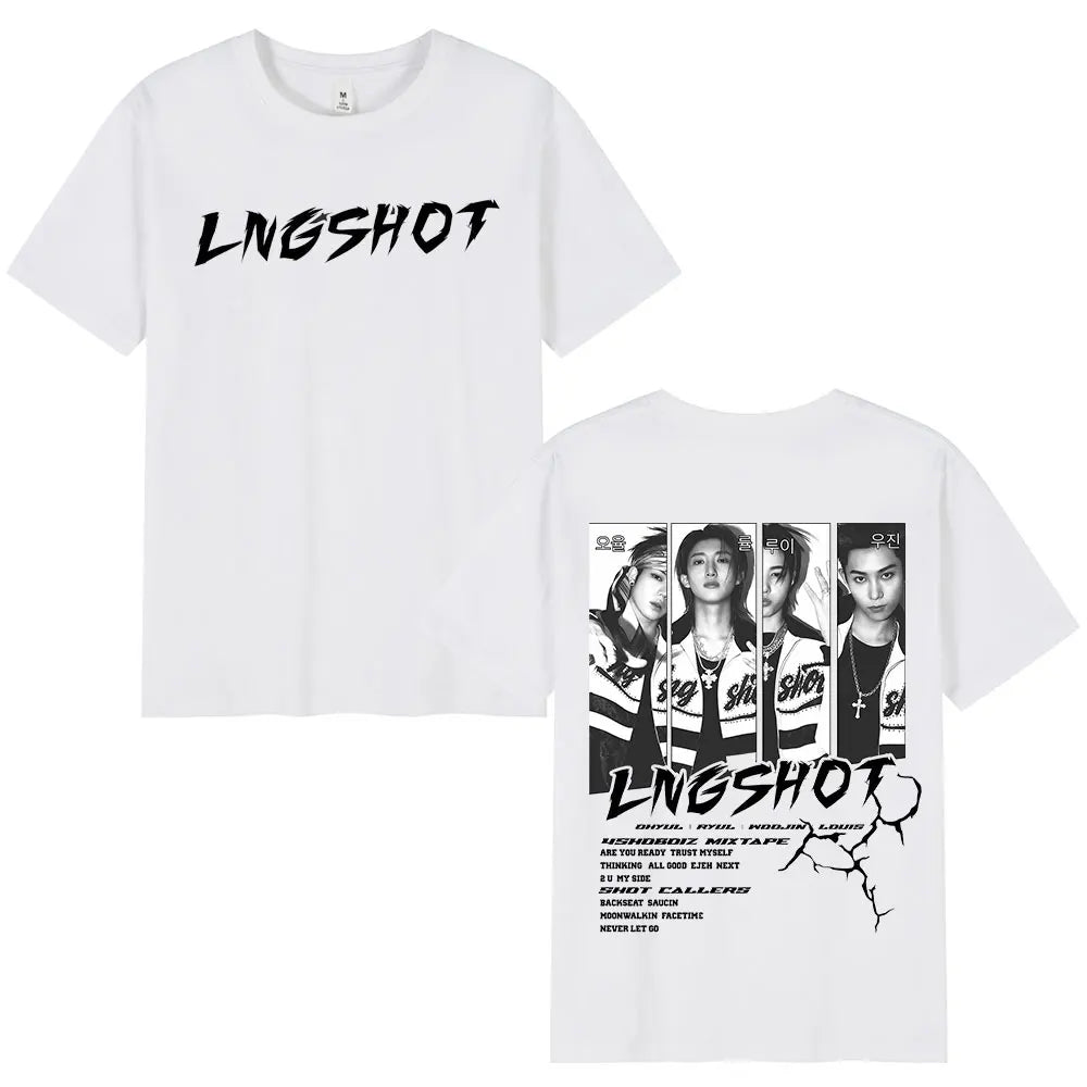 LONGSHOT K-Pop Graphic T-Shirt
