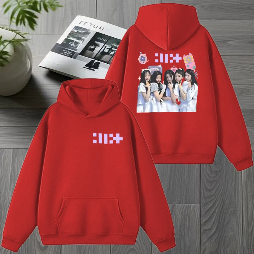 ILLIT Graphic Pullover Hoodie