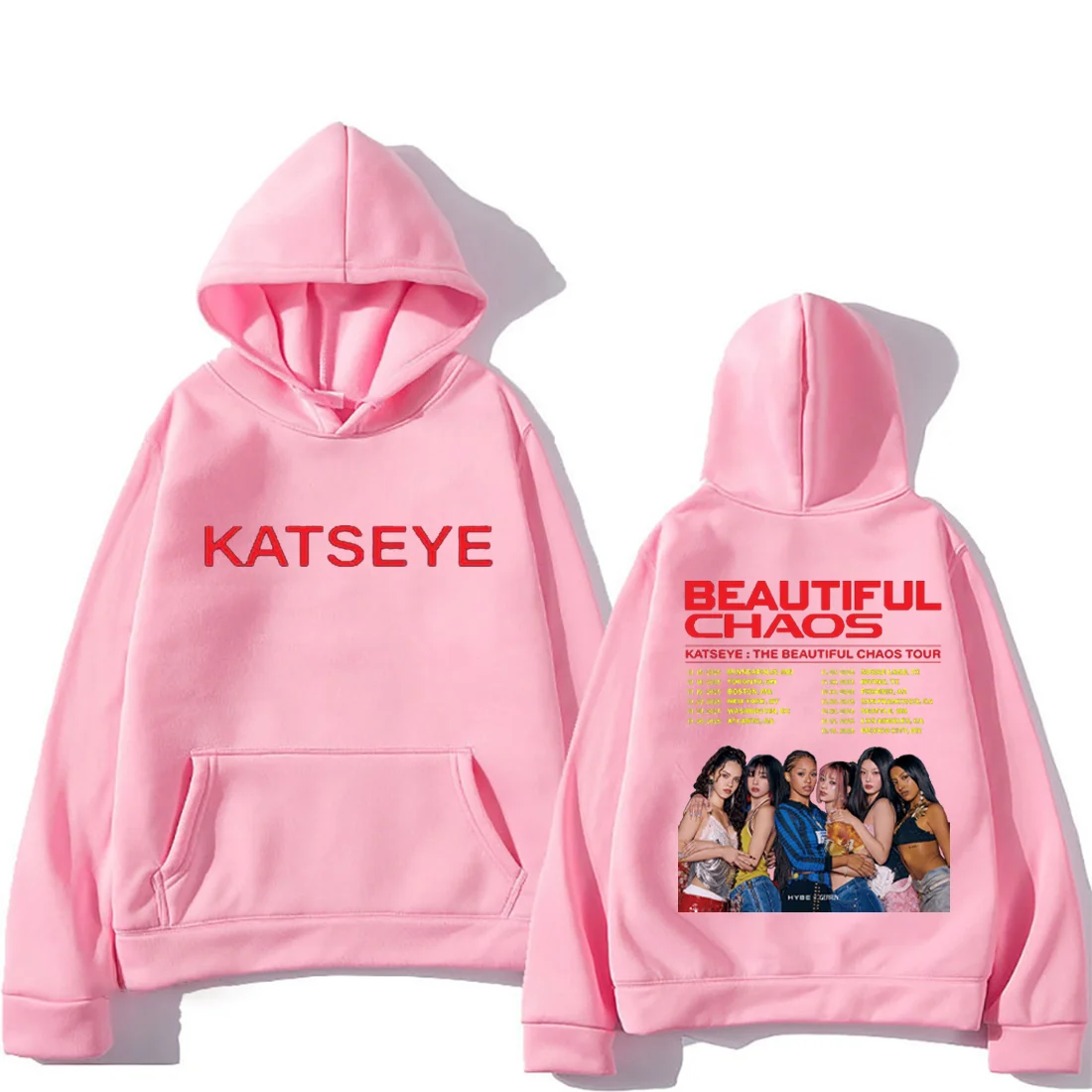 KATSEYE The Beautiful Chaos Tour Hoodie
