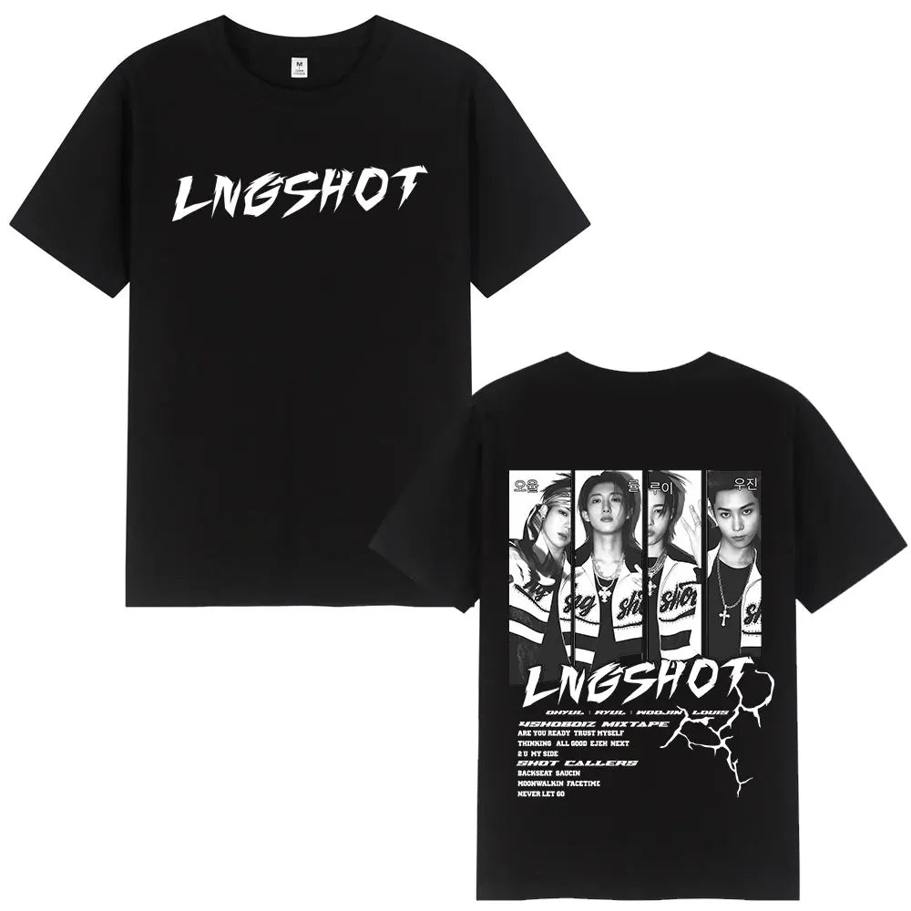 LONGSHOT K-Pop Graphic T-Shirt