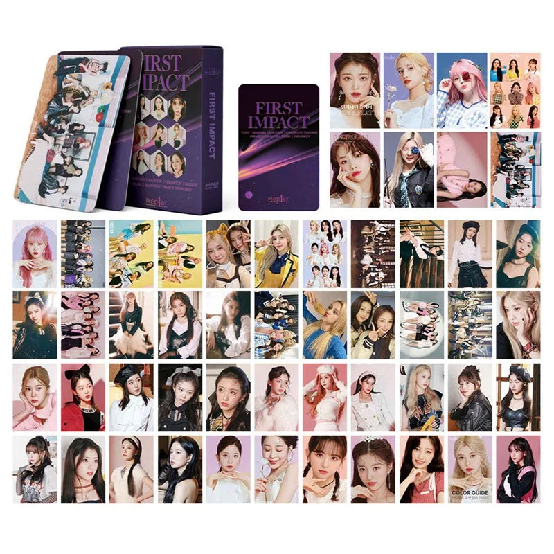 Kep1er 55Pcs Lomo Photocard Set