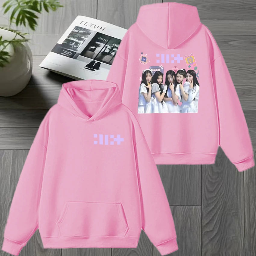 ILLIT Graphic Pullover Hoodie