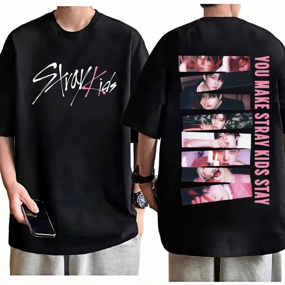 Stray Kids KARMA Double Sided Graphic T-Shirt