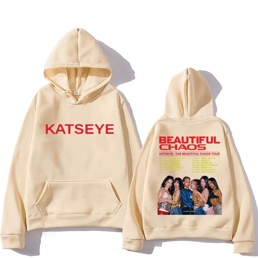 KATSEYE The Beautiful Chaos Tour Hoodie