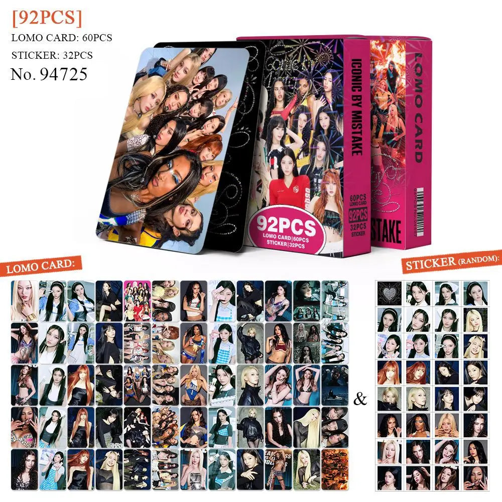 ICONIC BY MISTAKE 92PCS Collaboration Photocard Set
