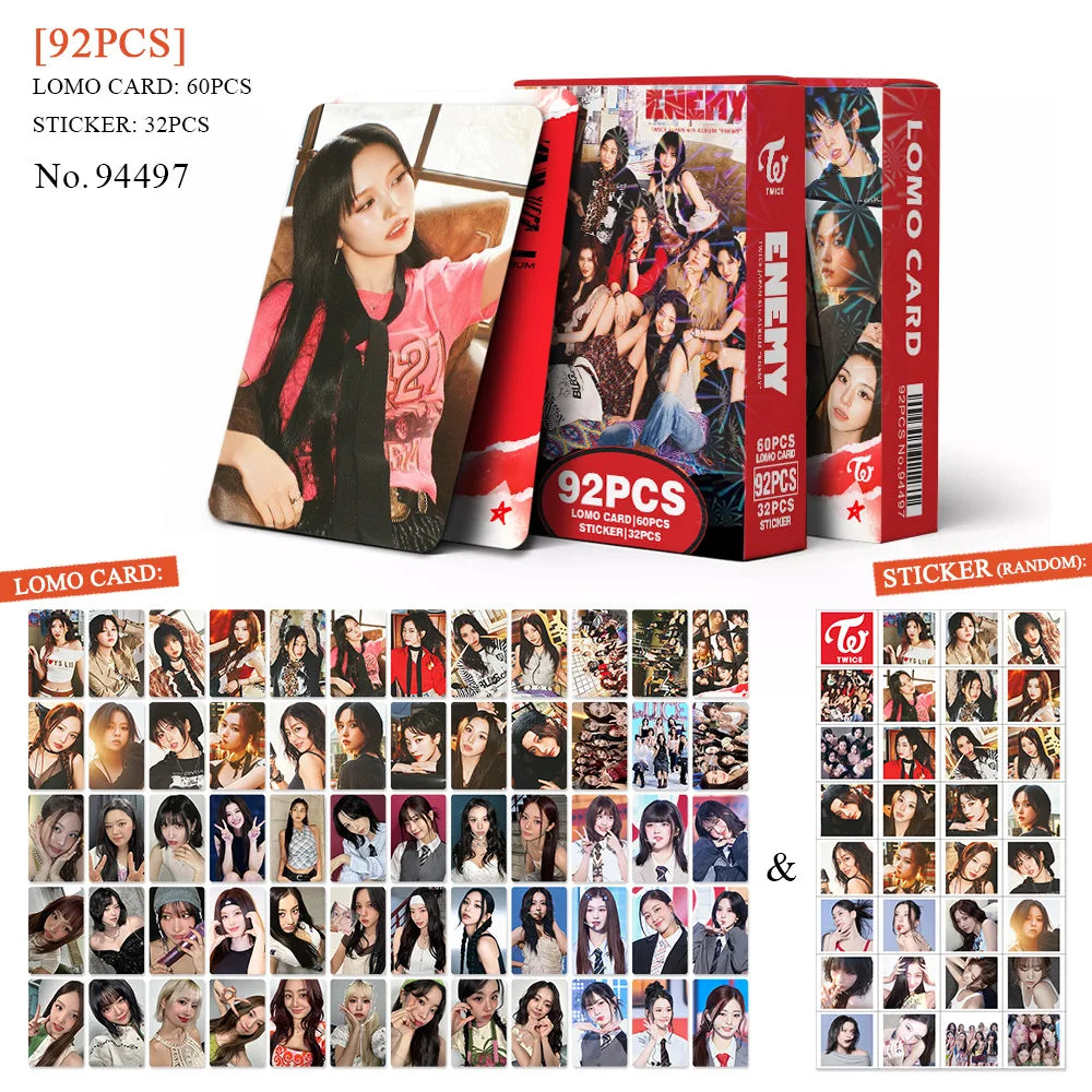 TWICE 92-Piece LOMO Photocard Set