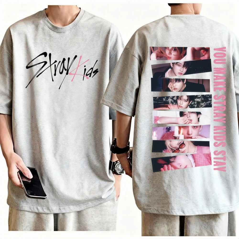 Stray Kids KARMA Double Sided Graphic T-Shirt