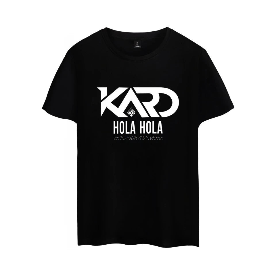 KARD HOLA HOLA Graphic T-Shirt Unisex K-Pop Tee