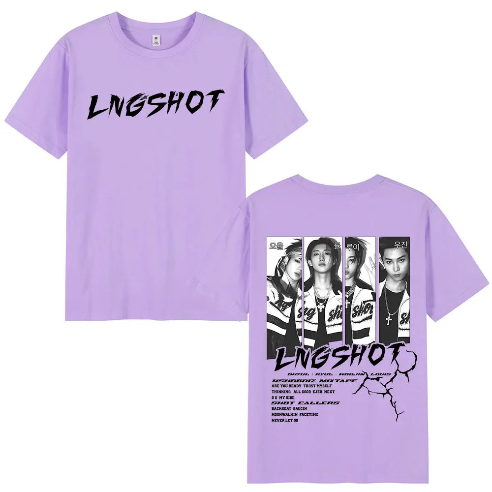 LONGSHOT K-Pop Graphic T-Shirt
