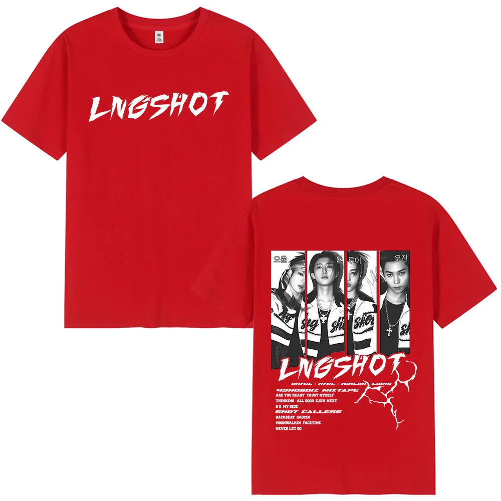 LONGSHOT K-Pop Graphic T-Shirt