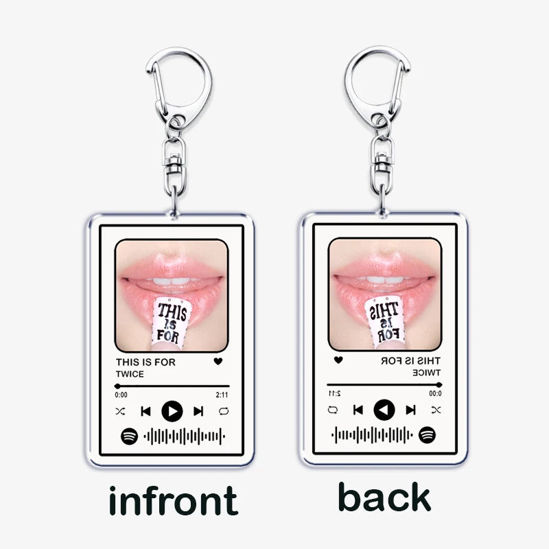TWICE Album Inspired Acrylic Keychain