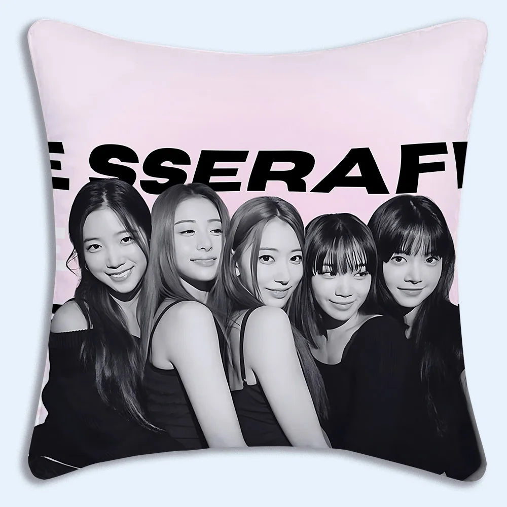 LE SSERAFIM K-Pop Pillow Cover Collection