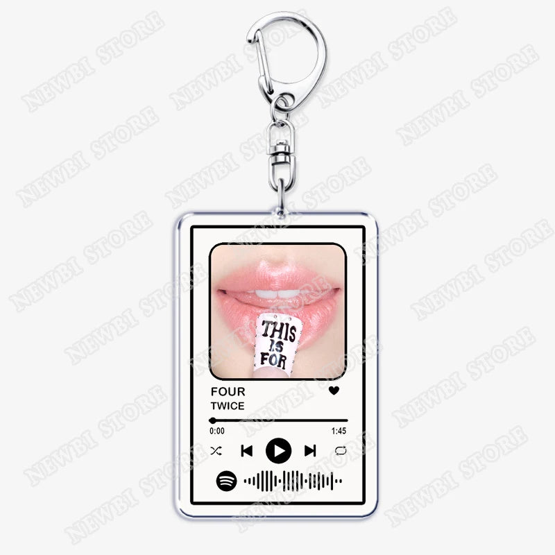TWICE Album Inspired Acrylic Keychain