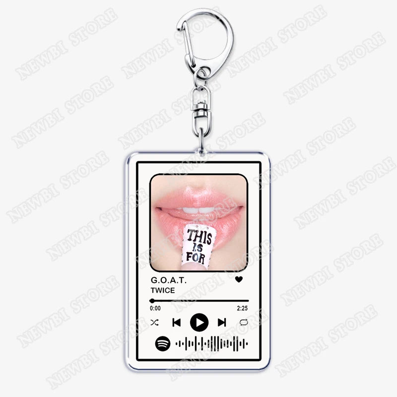 TWICE Album Inspired Acrylic Keychain