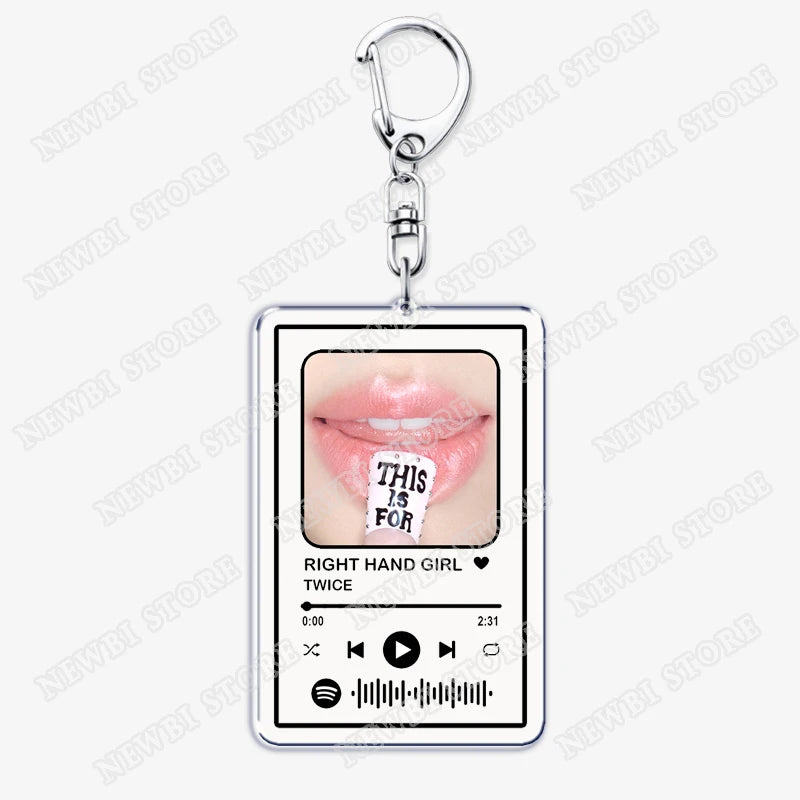 TWICE Album Inspired Acrylic Keychain